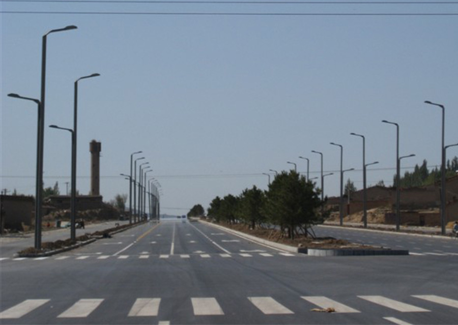 山西大同新城区道路照明
