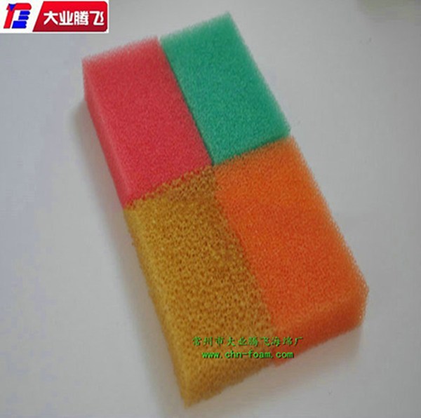 廠家生產(chǎn)大業(yè)騰飛耐油聚酯開(kāi)孔過(guò)濾海綿