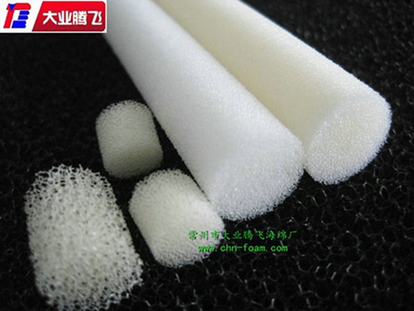 厂家生产大业腾飞多种孔径开孔过滤海绵柱