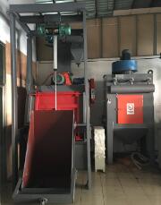 中山拋丸機(jī)廠家在工作的時候要注意哪些