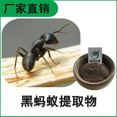 森冉生物 黑蚂蚁提取物 黑蚂蚁粉 比例提取原料粉