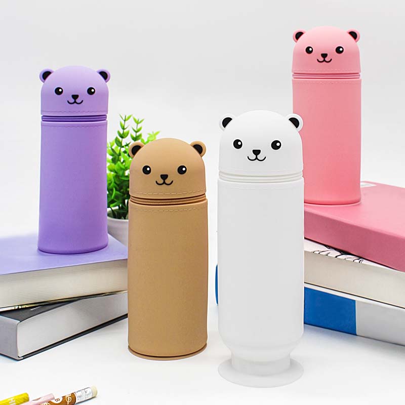 QS-2011 Latest Model Mouse Design Cute Kids' Pen Box