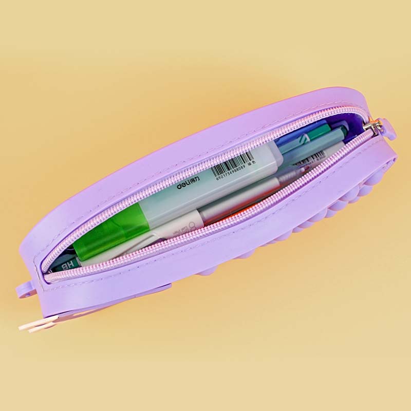 QS-2028 monster bubble press silicone pen case