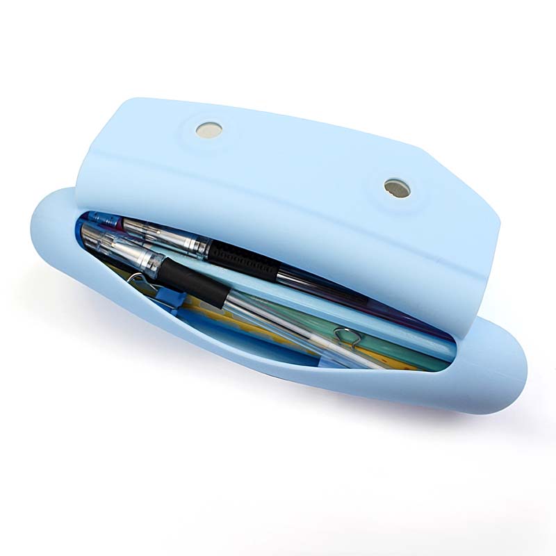 QS-2026 kapibala magnetic silicone pencil box