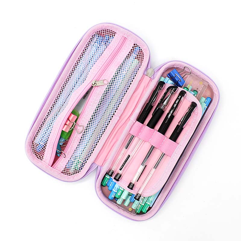 JS-6657 Lucky Rabbit Flower Strawberry EVA Pencil Box