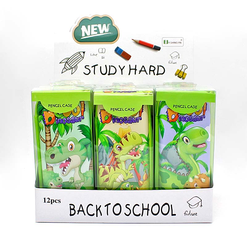 JS-6536 Dinosaur Mother And Son EVA Pen Case