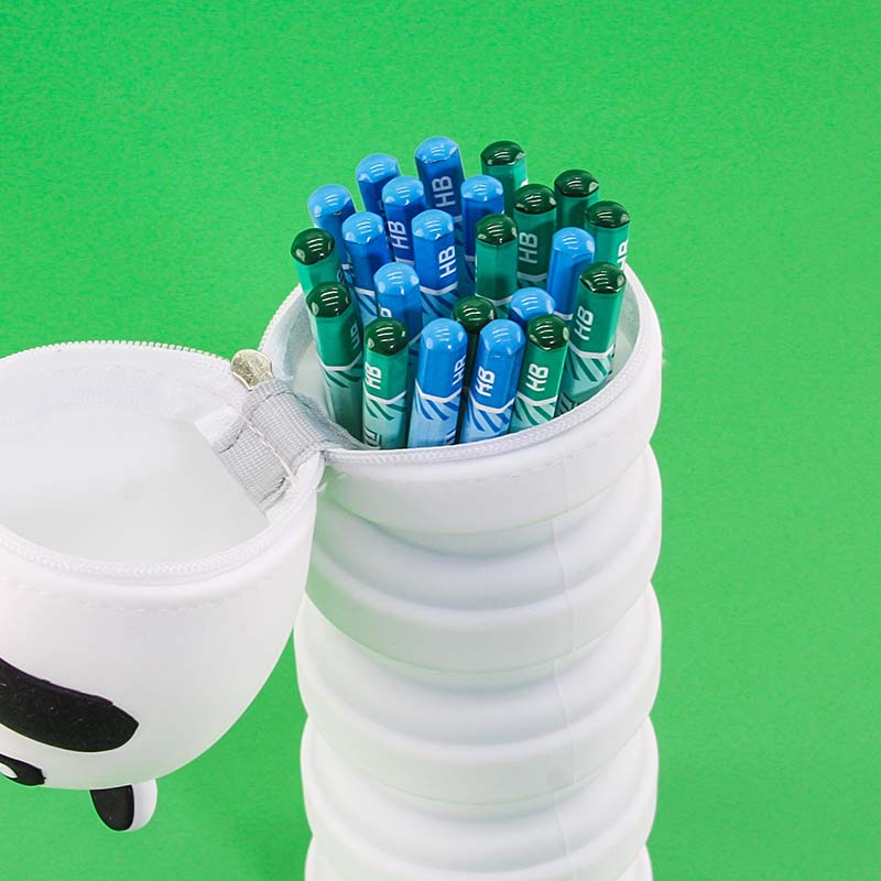 WD-311 Panda Scalable Silicone Pencil Case