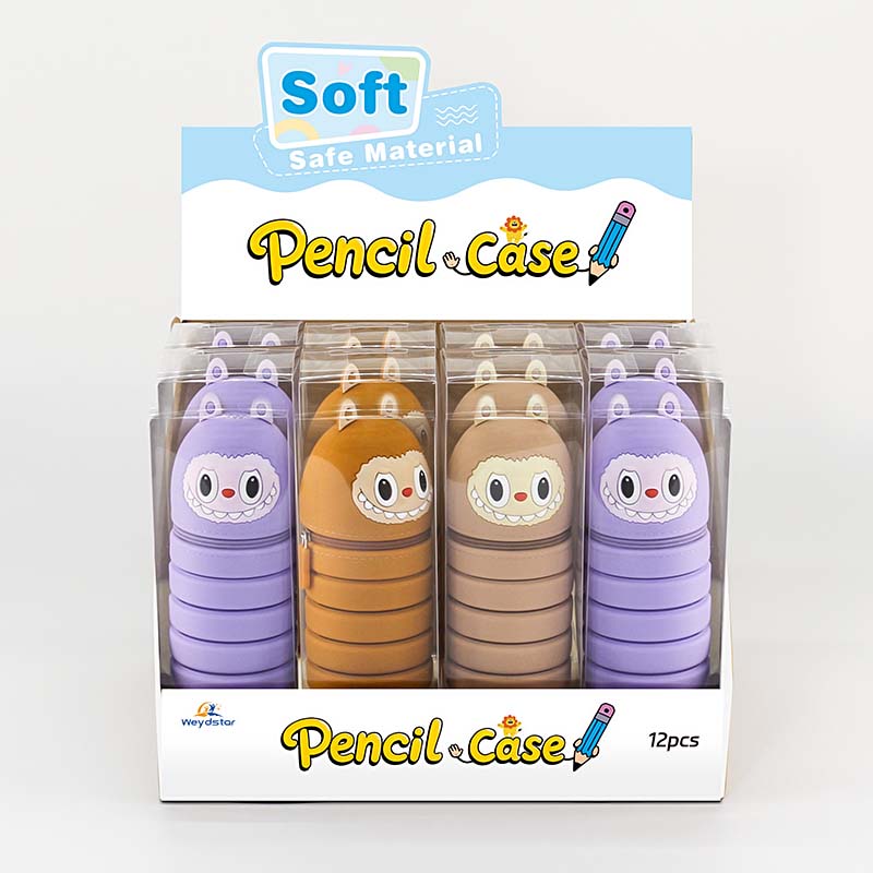 WD-312 Monster Scalable Silicone Pencil Case