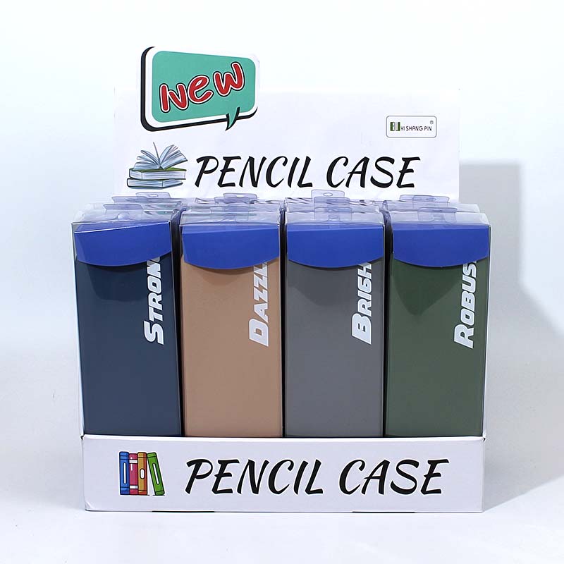 QS-2005 Double Layer Large Capacity Silicone Pencil Case