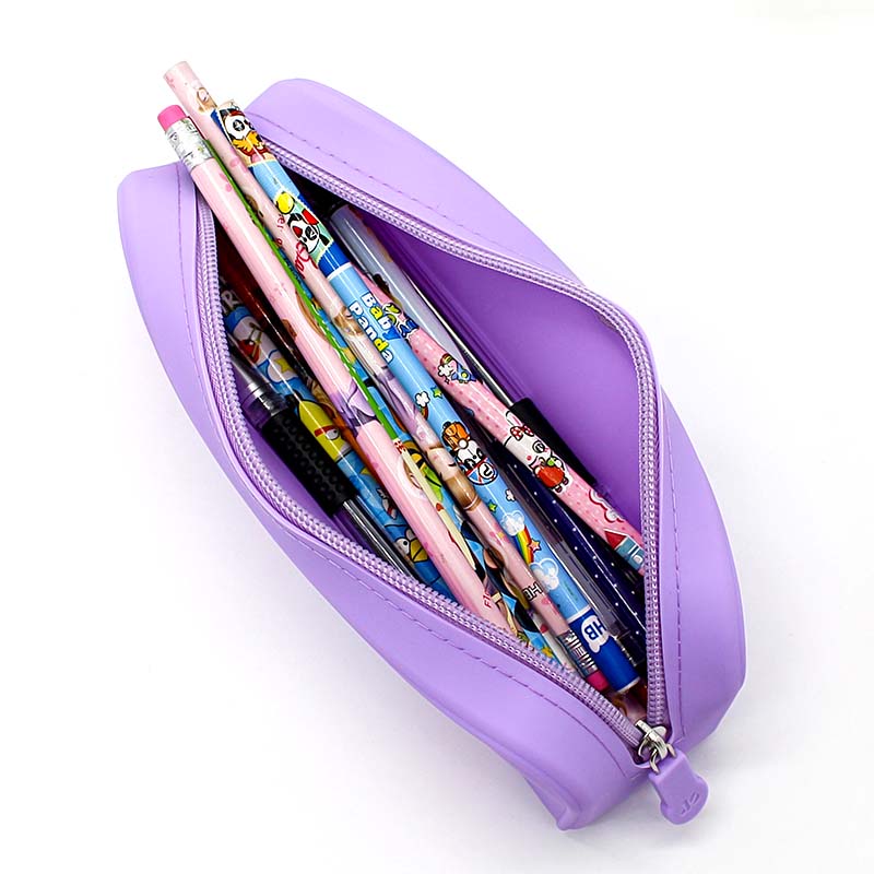 QS-2001 Sakura Rabbit Silicone Pencil Box