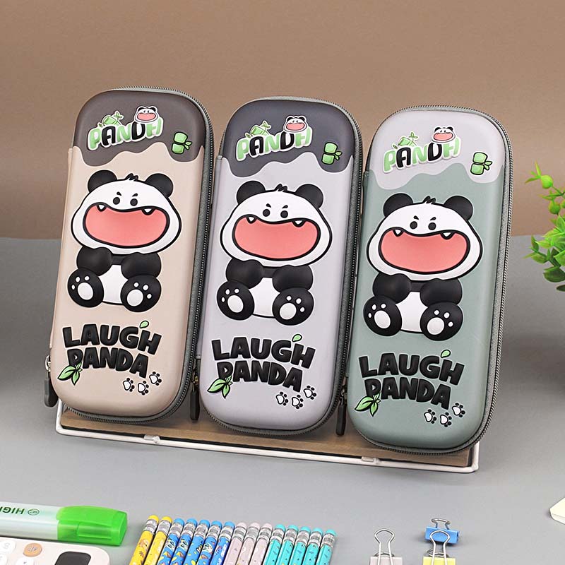 JS-6662 Laugh Panda Lovely EVA Pencil Case