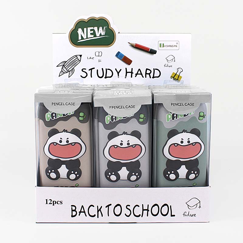 JS-6662 Laugh Panda Lovely EVA Pencil Case