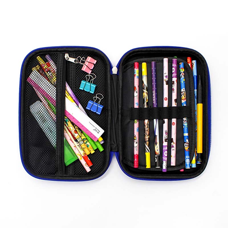 JS-6652 Spaceman Drawing High Capacity EVA Pen Case For Boys
