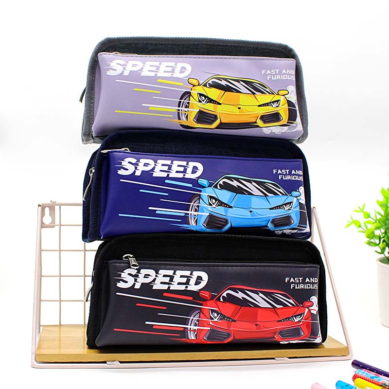 JS-6630 Speed 2 Layers Pencil Bag
