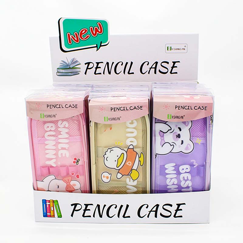 JS-6627 Animal Big Capacity Multifunctional Pencil Bag