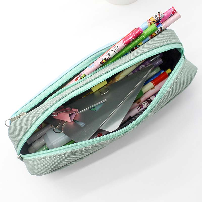 JS-6623 Begins Now 2 Layers Pencil Bag