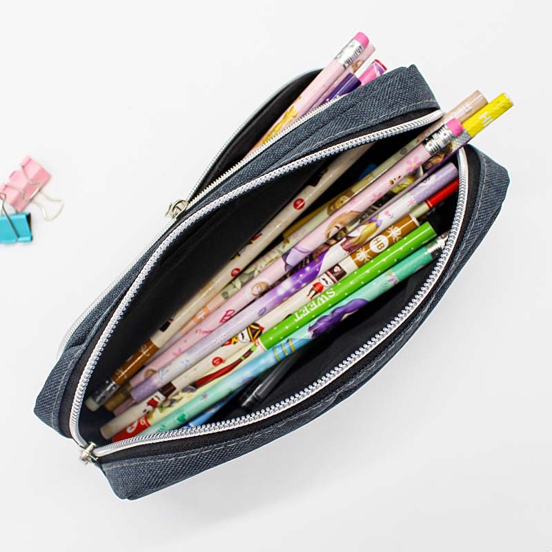 JS-6584 Dinosaur 2 Layers Pencil Bag