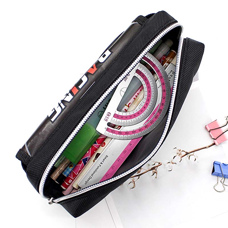 JS-6581 Racing 2 Layers Pencil Bag
