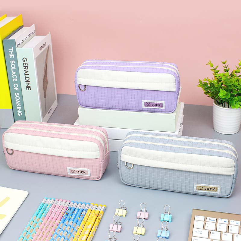 JS-6724 Luck 3 Layers Pencil Case