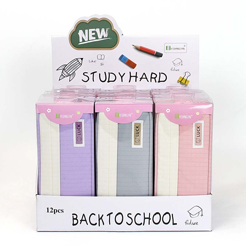 JS-6724 Luck 3 Layers Pencil Case