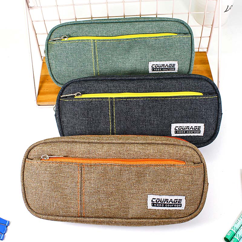 JS-6699 Need Courage 2 Layers Pencil Box