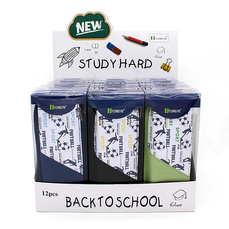 JS-6695 Football 2 Layers Pencil Case