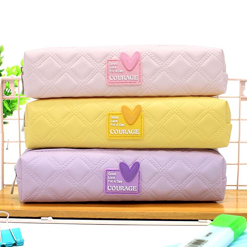 JS-6691 Courage PU Pencil Box