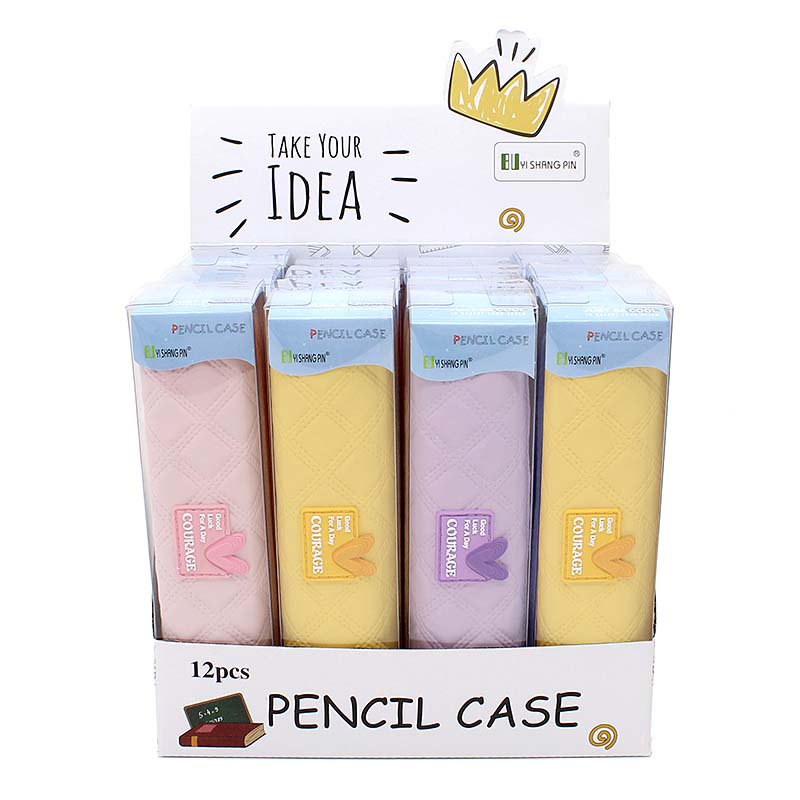 JS-6691 Courage PU Pencil Box