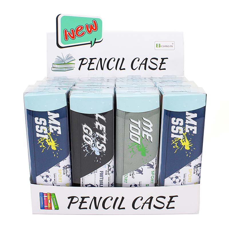 JS-6689 Let's Go Football Pencil Case