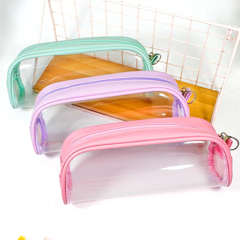 JS-6706 Transparent TPU Pencil Box