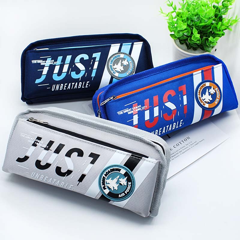 JS-6612 Just 2 Layers Pencil Bag