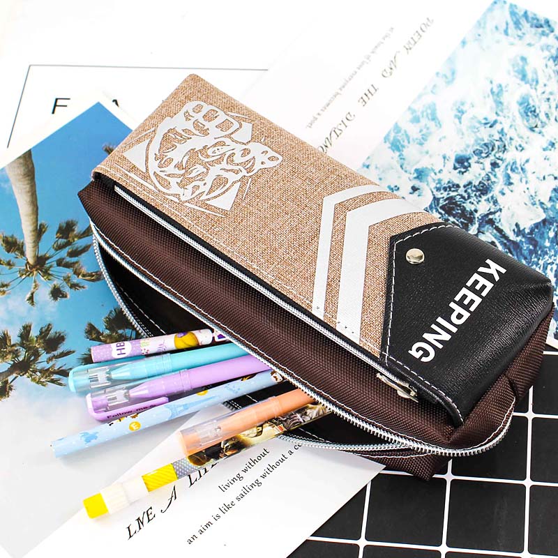 JS-6452 Moving 2 Layers Pencil Bag