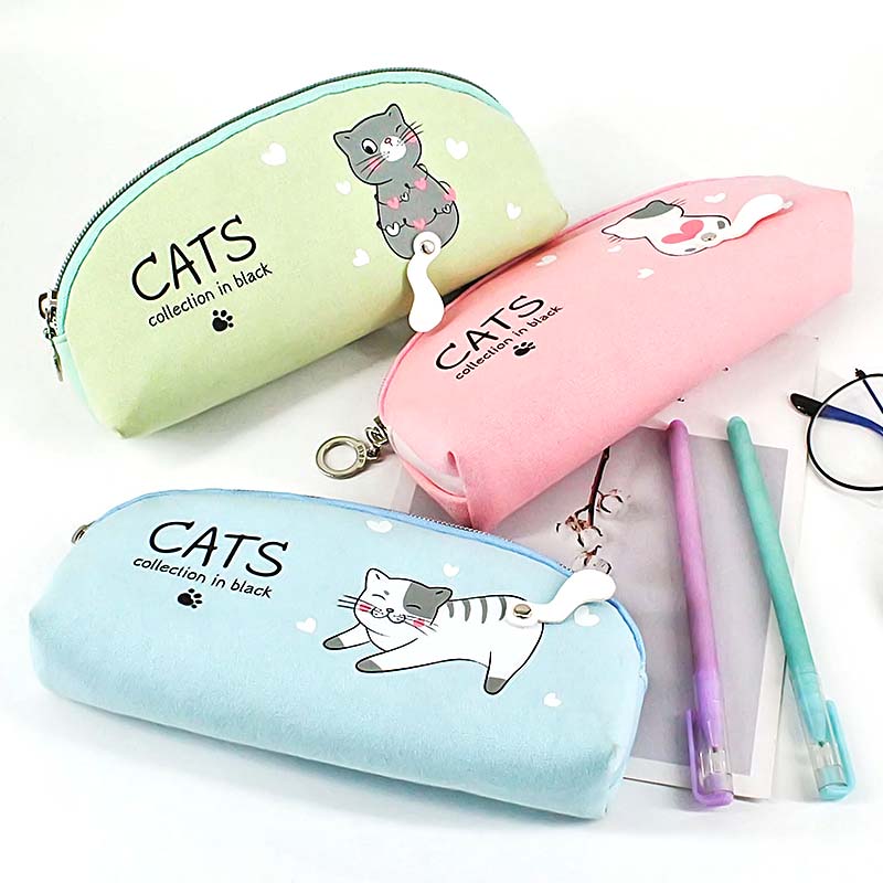 JS-6512 Cats Pencil Bag