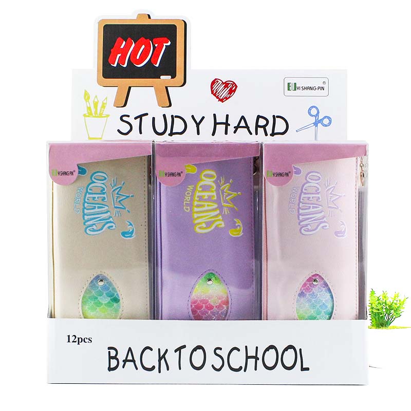 JS-6497 Rainbow Fish Pencil Bag
