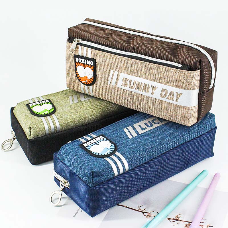 JS-6400 Boxing 2 Layers Pencil Bag