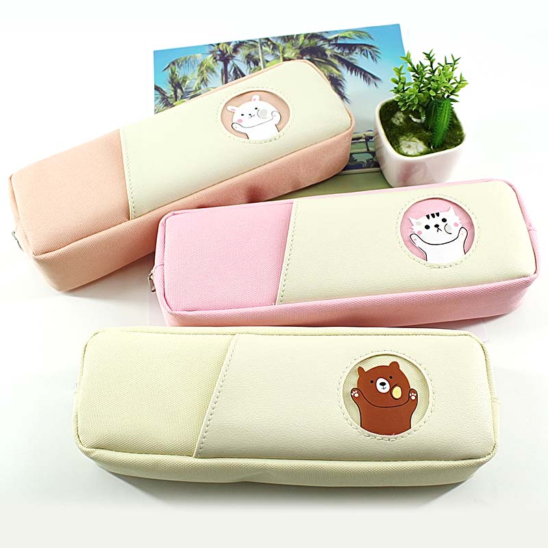 JS-6339 Stick Animal Pencil Bag