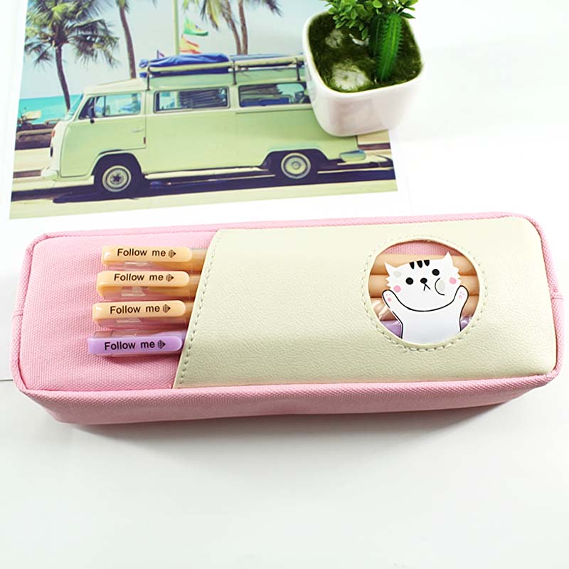 JS-6339 Stick Animal Pencil Bag