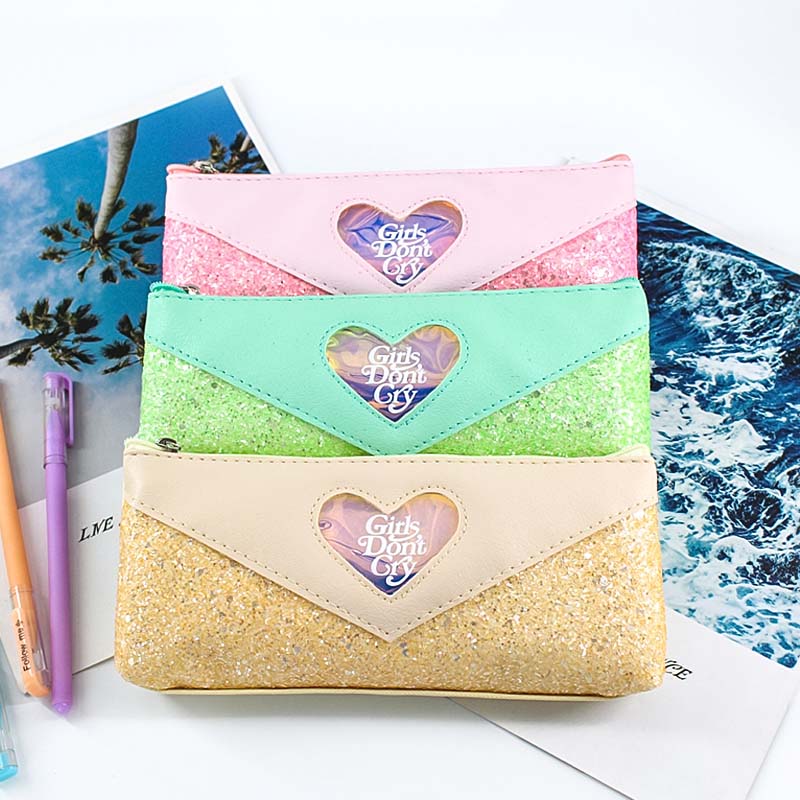 JS-6420 Girls Don't Cry Pencil Bag