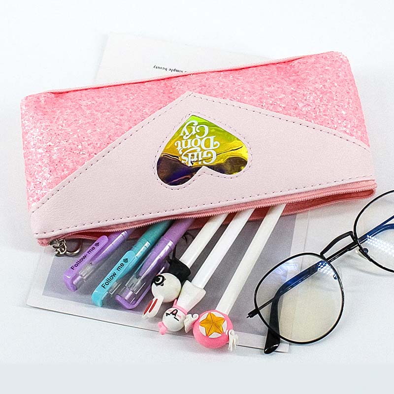 JS-6420 Girls Don't Cry Pencil Bag