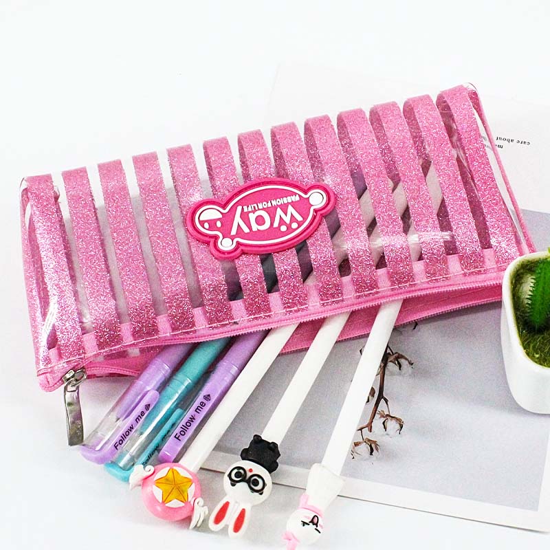 JS-6408 Way PVC Pencil Bag
