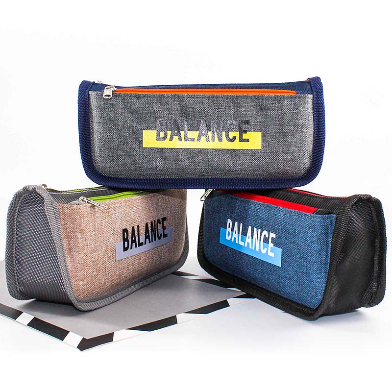 JS-8038 Balance 2 Layers Pencil Bag
