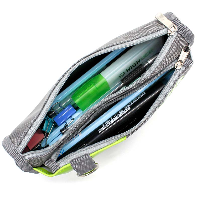 JS-8063 Soccer Shoe 2 Layers Pencil Bag