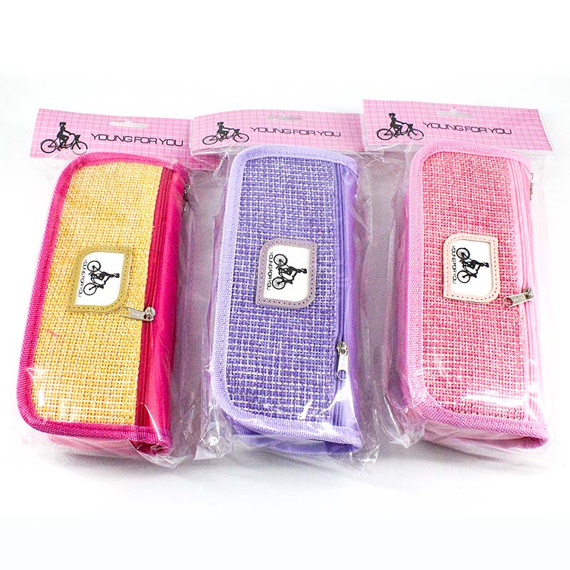 JS-8036 Bicycle 2 Layers Pencil Bag