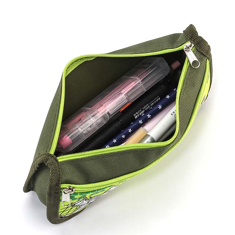 JS-8028 Soccer Champions 2 Layers Pencil Bag