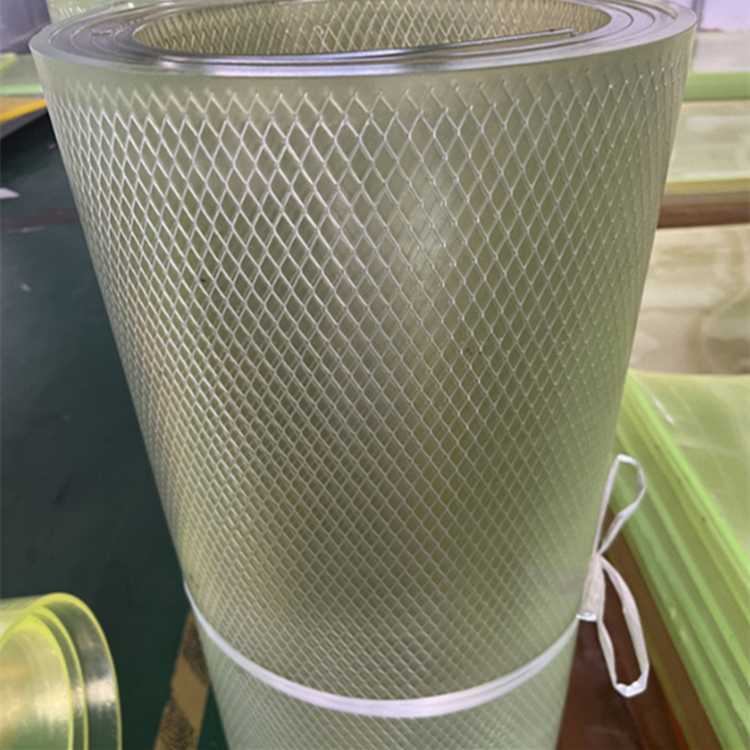 供应美奂品牌聚氨酯衬板钢丝网加胶牛筋垫板粮仓使用