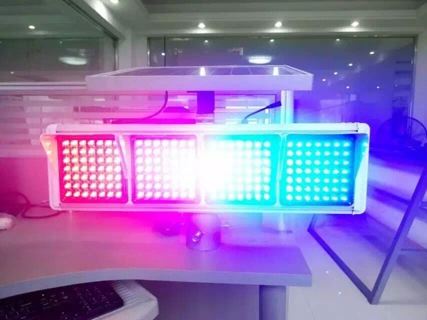 太陽(yáng)能爆閃燈 雙面爆閃燈led 紅藍(lán)爆閃燈XH-BSD-4A報(bào)價(jià)原始圖片3